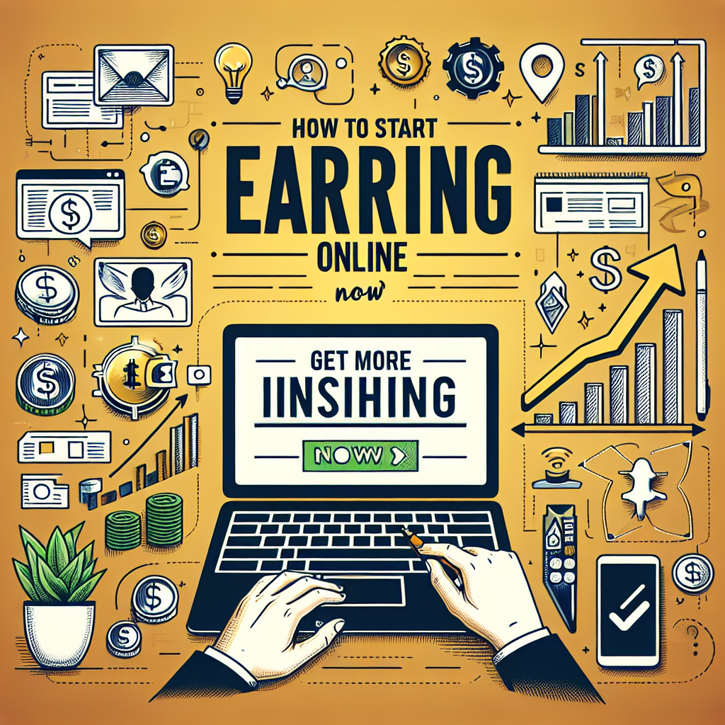 How To Start Earning Online Now