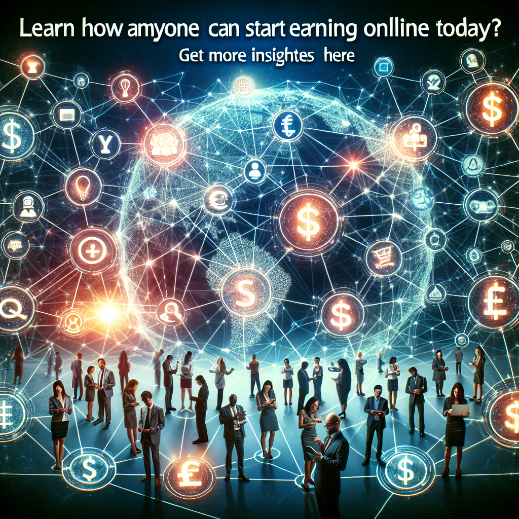 Learn How Anyone Can Start Earning Online Today