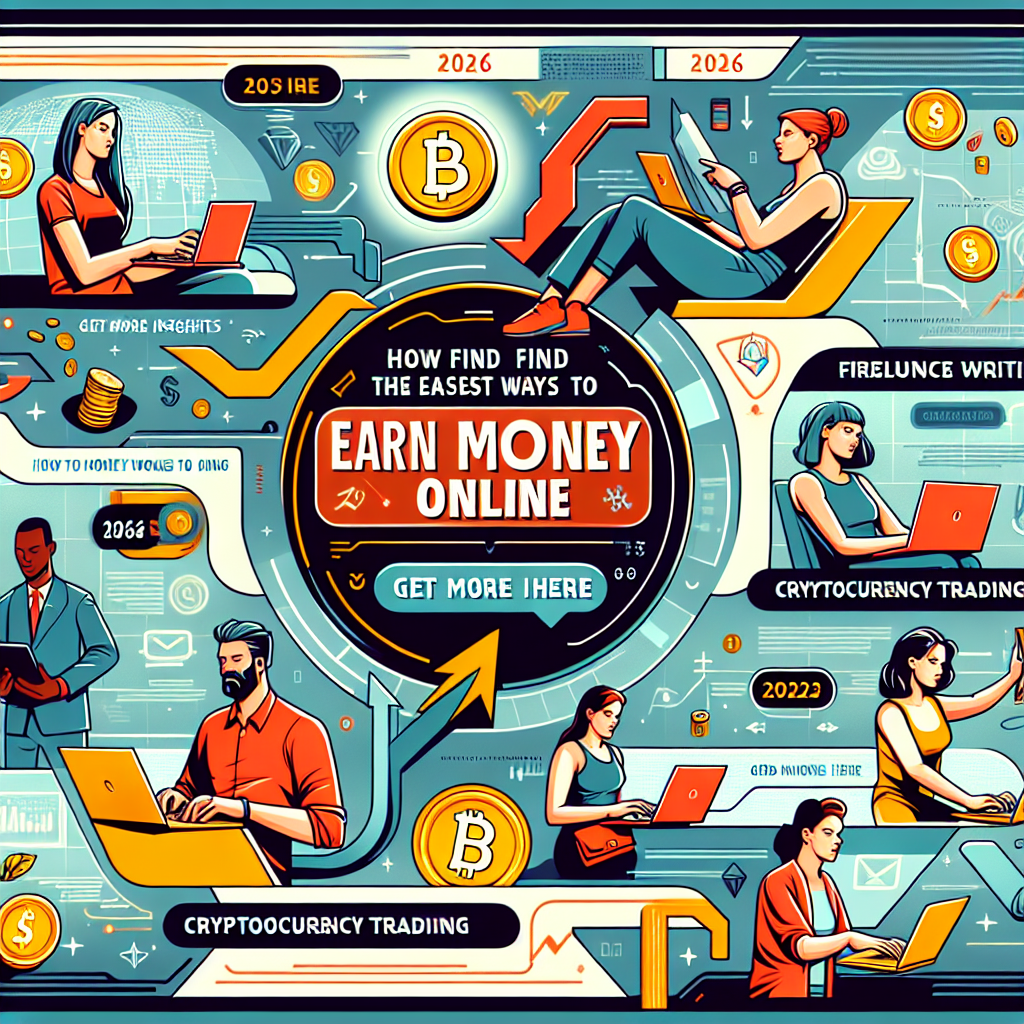 How To Find The Easiest Ways To Earn Money Online In 2026