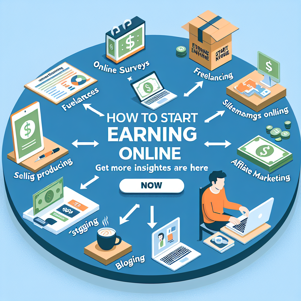 How To Start Earning Online Now