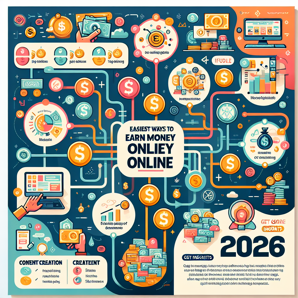 How To Find The Easiest Ways To Earn Money Online In 2026