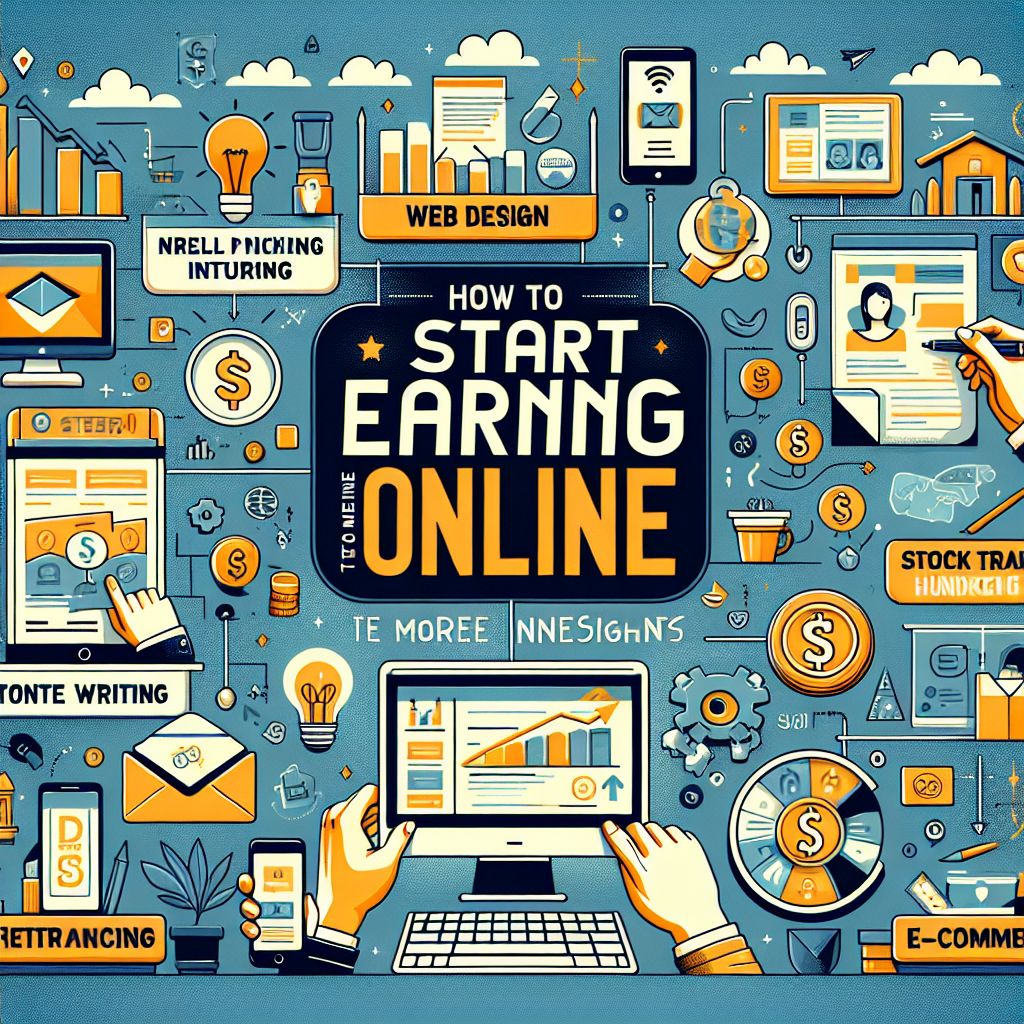 How To Start Earning Online Now