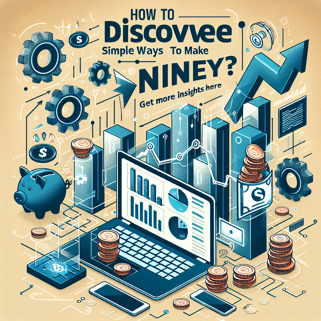 How To Discover Simple Ways To Make Money Online