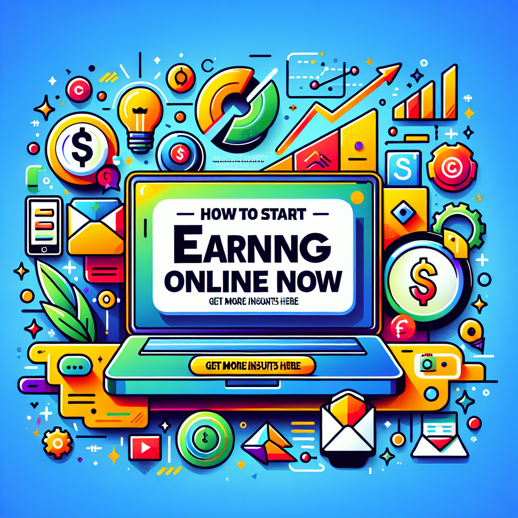 How To Start Earning Online Now