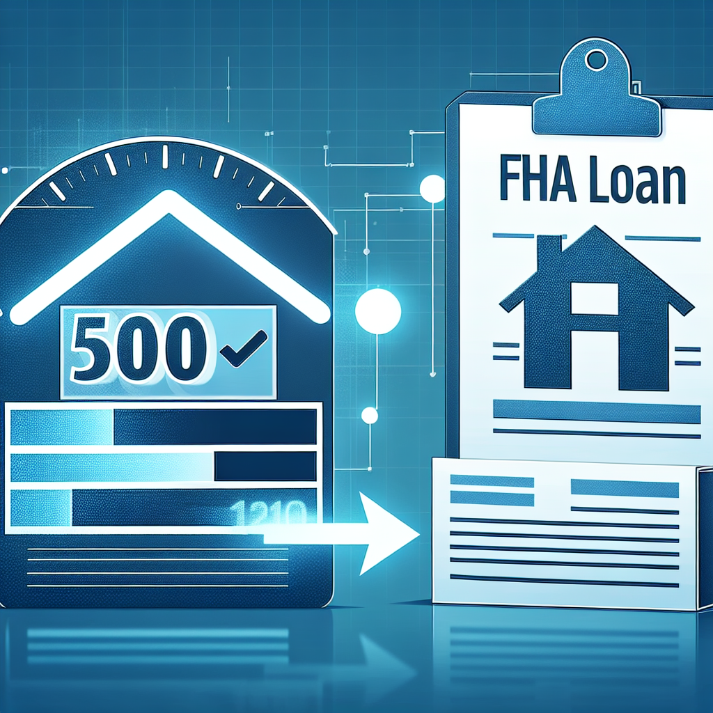 Can You Get An Fha Loan With A 500 Score?