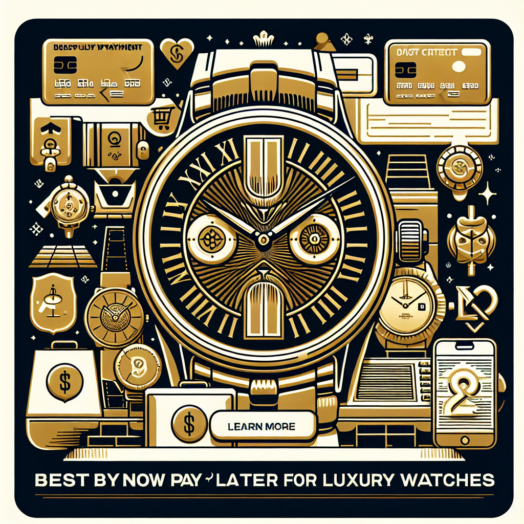 Best Buy Now Pay Later Options For Luxury Watches