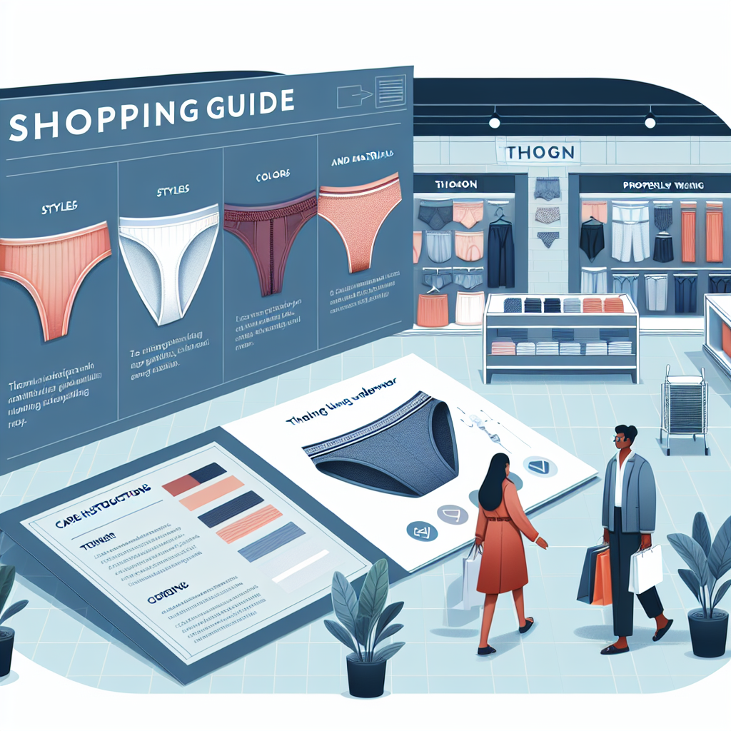 Guide To Modern Thong Underwear Trends