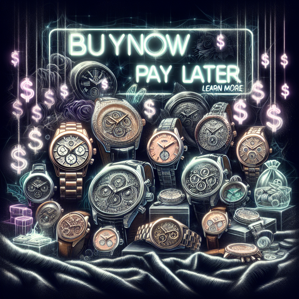 Best Buy Now Pay Later Options For Luxury Watches