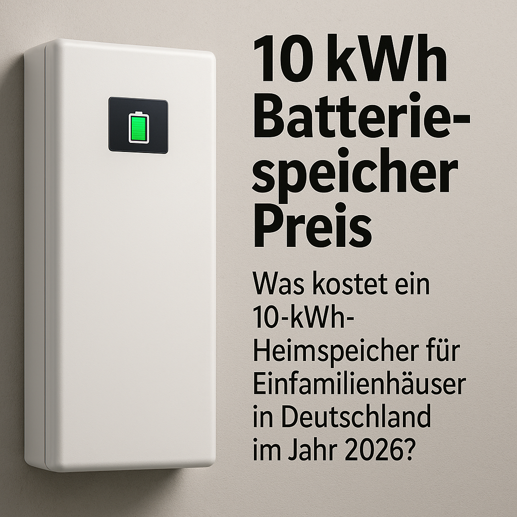 10 Kwh Batteriespeicher Preis