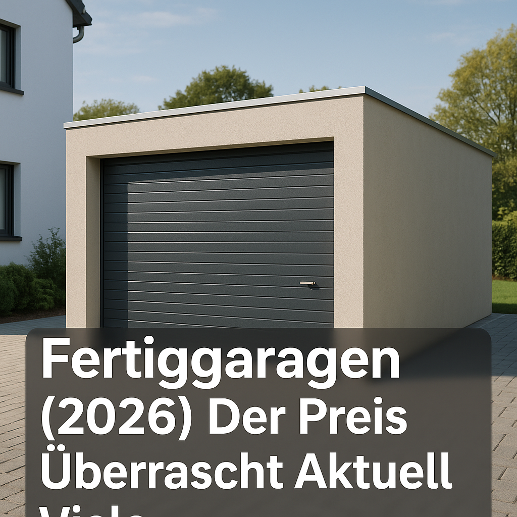 Fertiggaragen Kosten