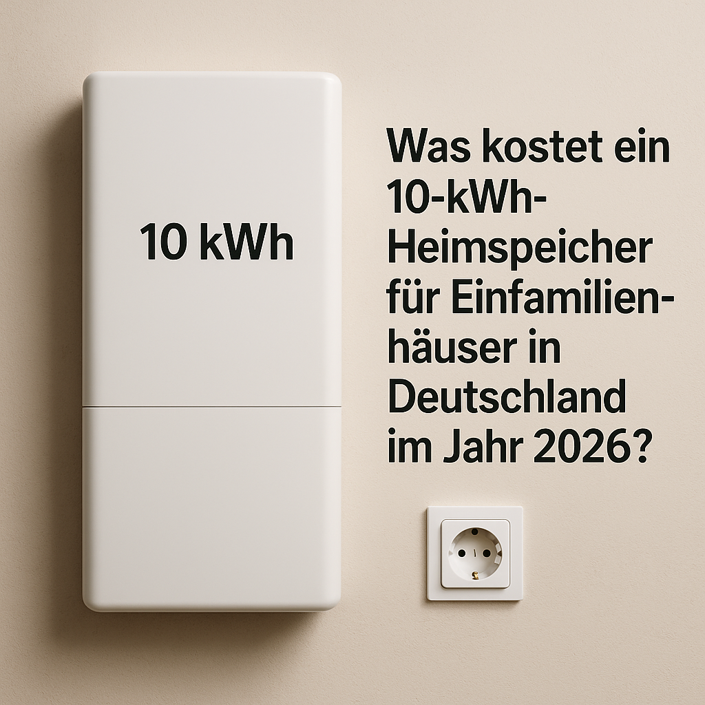 Batteriespeicher 10 Kwh Preis